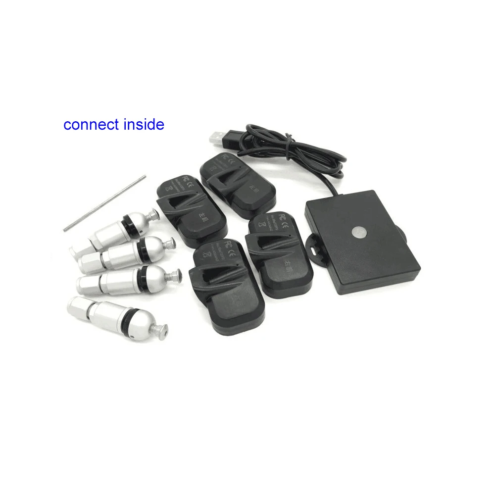 USB TPMS Tire Pressure Monitor Systems Car Tire Diagnostic-tool for our android car Multimedia DVD Player