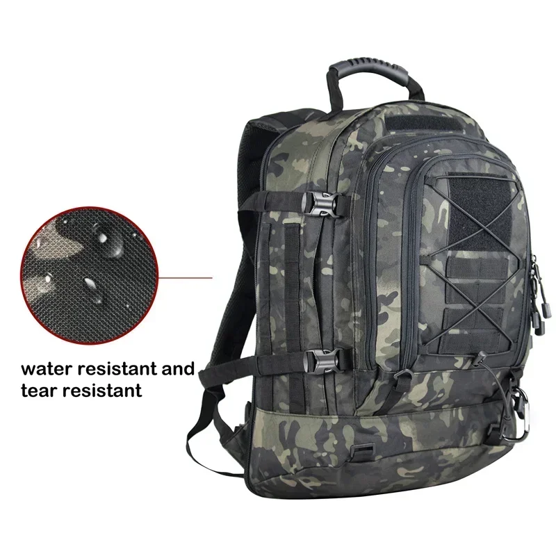 LQARMY 60L wojskowy plecak taktyczny armia Molle plecak szturmowy Outdoor Travel plecaki turystyczne Camping polowanie mochila hombre