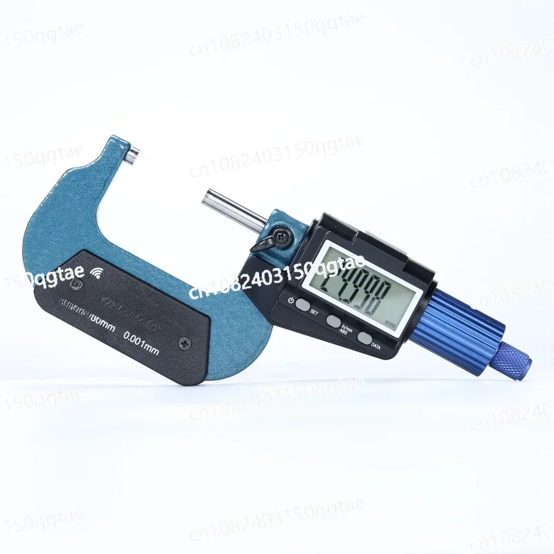 Electronic Bluetooth Micrometer 0.001mm Digital LCD Outside Micrometers Caliper Gauge Meter 0-100mm Data Output Measure Tools