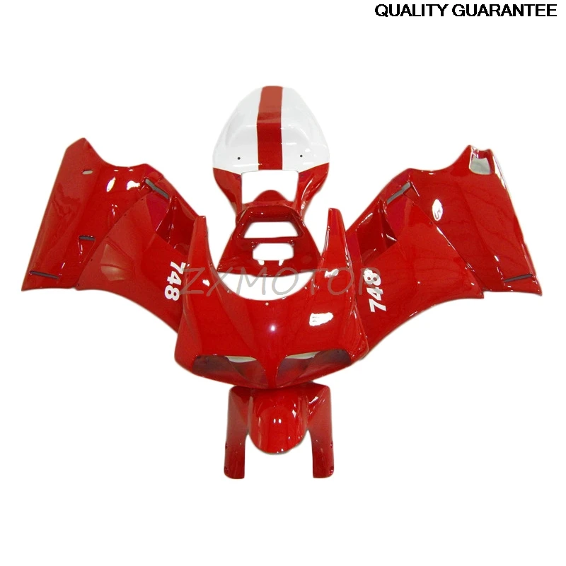 

Новые пластиковые обтекатели для мотоциклов, подходящие для DUCATI 748 916 996 998 1993-2005, красный, белый, популярный обтекатель 93-05 OP08