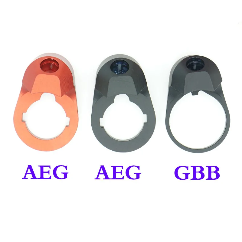 Thread Ring CNC AEG/GBB Tube 29mm Thread Fastener 360 ° Rotating QD Ring Bicycle Adapter