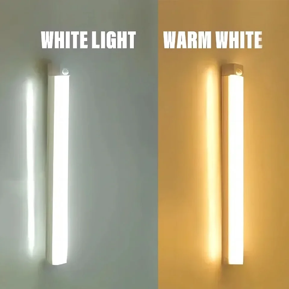 무선 LED 야간 조명 모션 센서 라이트 옷장 야간 램프 주방 침실 감지기 라이트 캐비닛 계단 백라이트