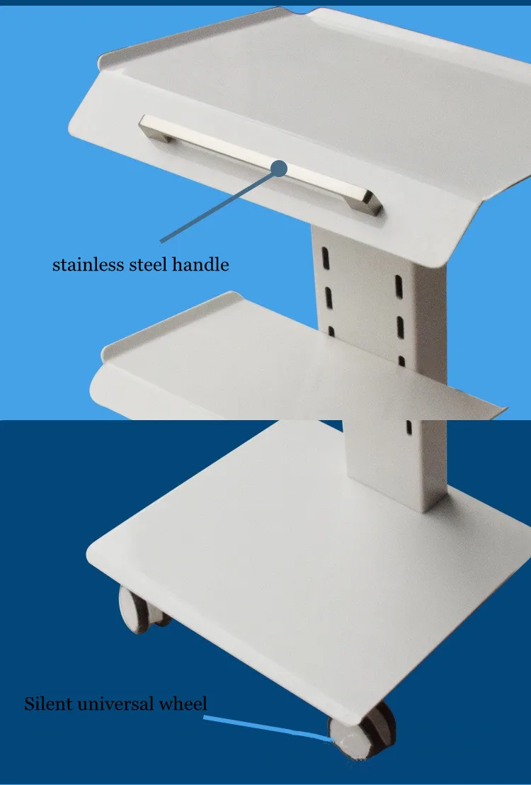Portable Medical Tool Trolley Cart 3 Layer Hair Salon Barber With Stock Cabinet Dental Lab Unit Furniture