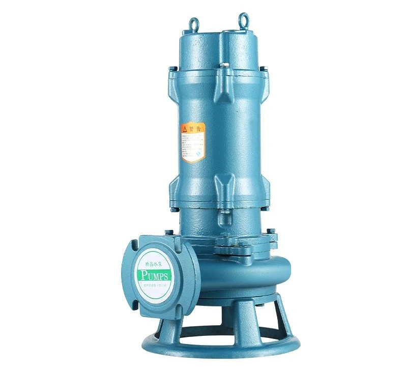 Pumping slurry cutting type 220v household sewage 380v three-phase submersible pump septic tank aquaculture