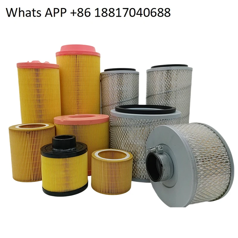 Huada صيانة ضاغط الهواء ثلاثة ملحقات مرشح 45/55/75 KW فلتر الهواء فلتر الزيت قلب الزيت #3