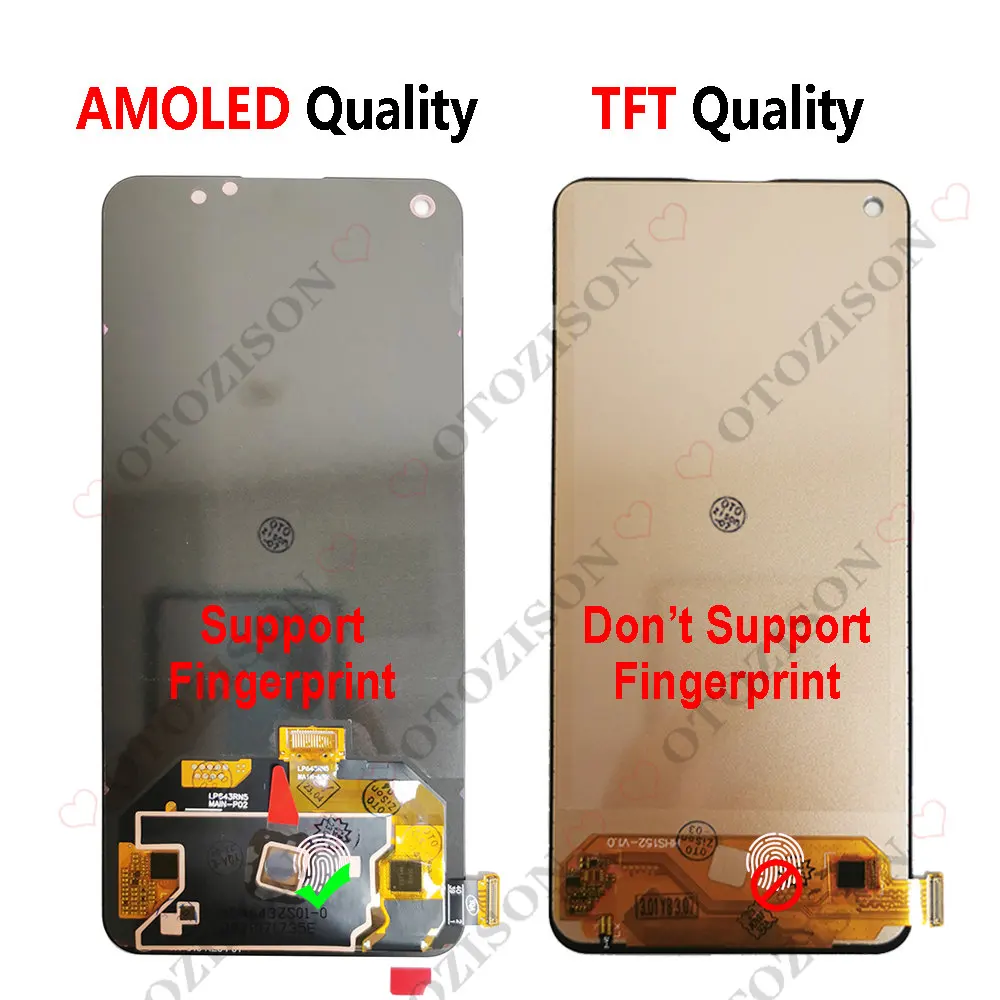 RMX2202 LCD Display For OPPO Realme GT 5G LCD With Frame Screen Touch Sensor Digitizer Assembly For Realme GT 5G Replacement