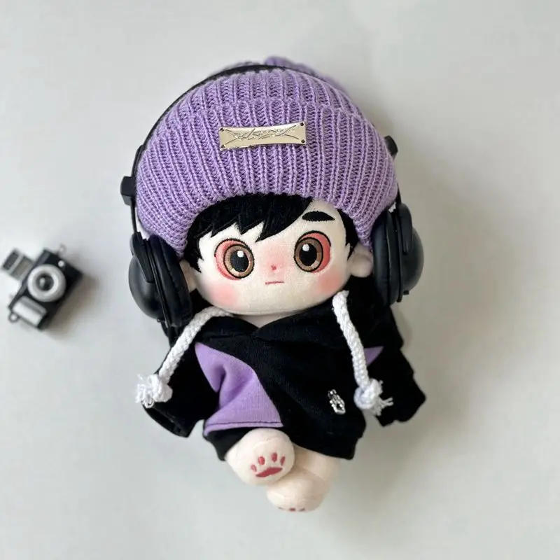 

Хлопковая одежда для кукол 20 см, комплект с худи для плюшевых кукол