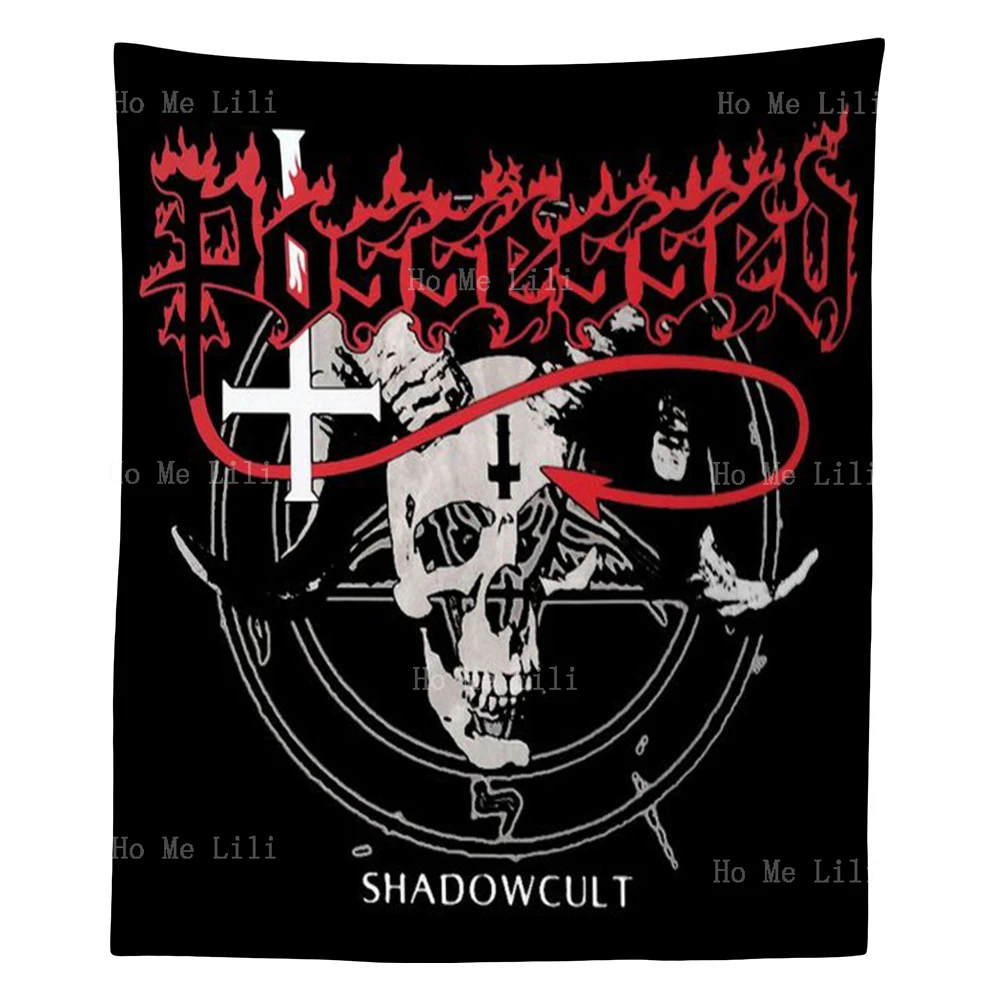 Shadow Cult Best Album Possessed By Seven Churches Tapestry For Bedroom Decor