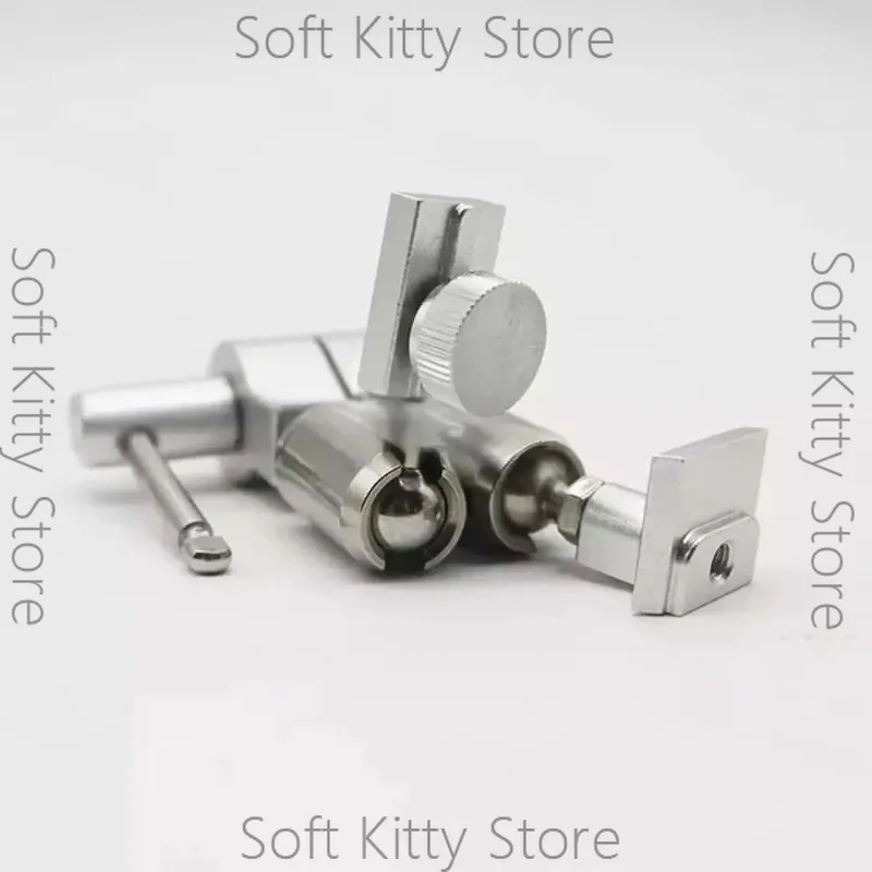 Universal 3D Joint for Dental Articulators 4KG Support Connector for Artex Facebow Registration and Jaw Model Transfer