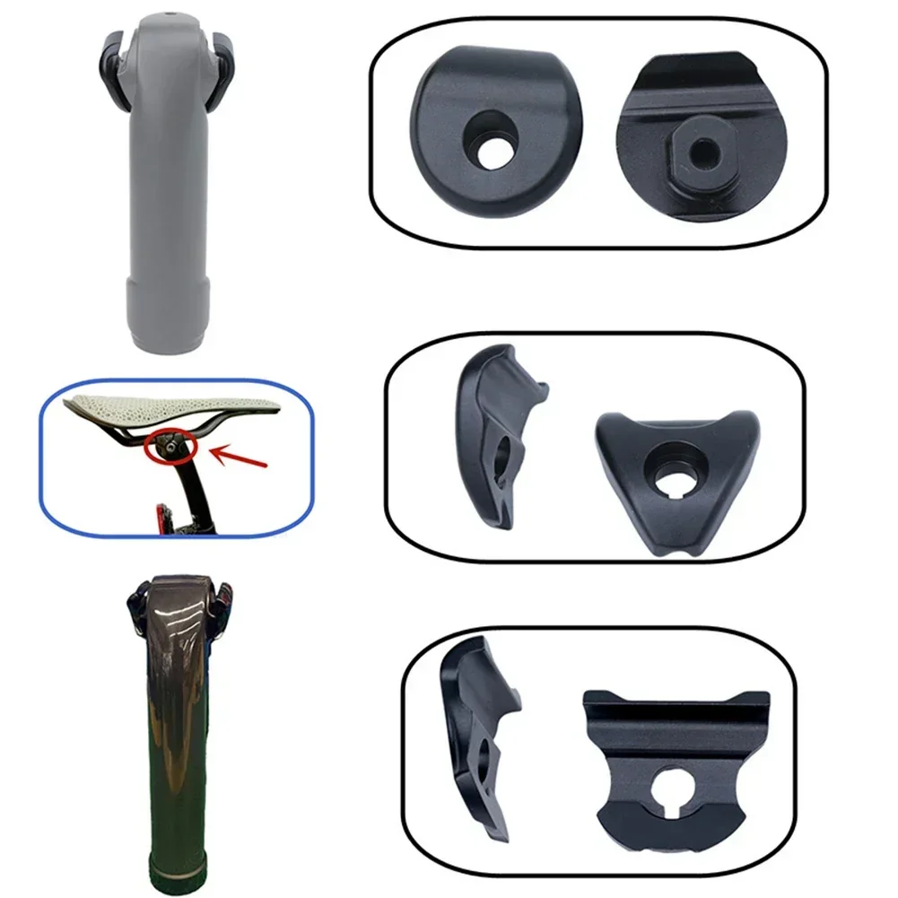 Fahrrad Sattelstütze Klemme 7x9mm/7x10mm Carbon Sattel Schiene Teile Sattelstütze Klemme Geeignet für Trek Carbon Rennrad Zubehör Teile