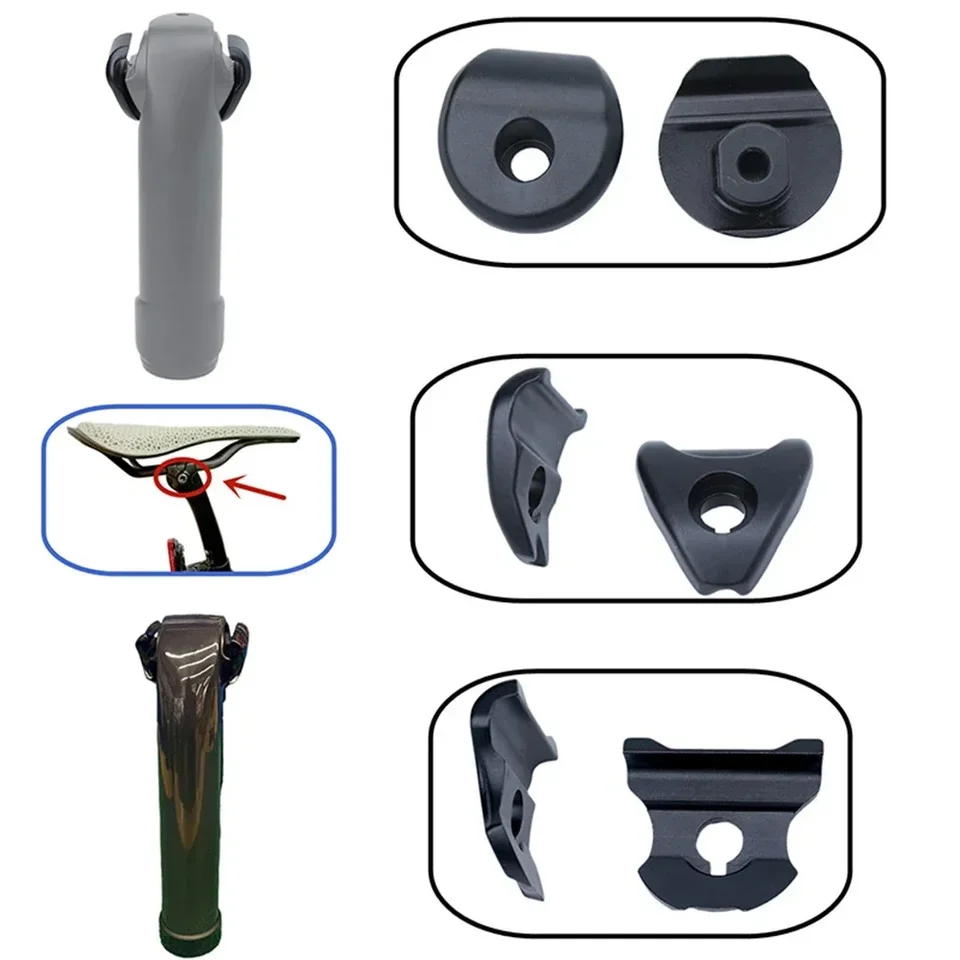 トレック カーボンシートマスト & カーボンサドルレールクランプ 7✖️9 カーボンシートポストクランプ,サドルレール部品,トレックロードバイク