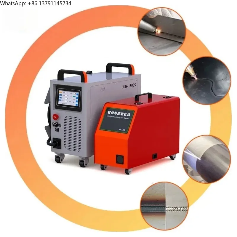 

900W-1200W Handheld Fiber Welders - Air-Cooled 4-in-1 Metal Welder Cutter Cleaner with with Laser Source