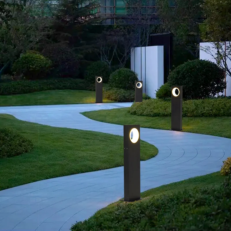 outdoor modern minimalist lawn lamp outdoor courtyard park landscape lawn lamp villa entry garden landscape lamp