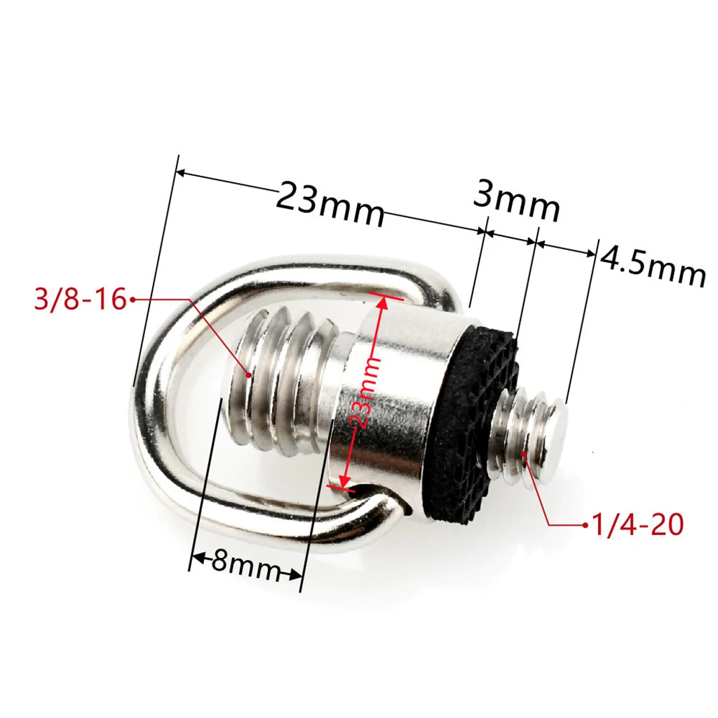 1/4 3/8 5/8 M6 M5 M4 M10 Schraube Konverter Adapter Männlich Weiblich für Stativ Mikrofon Lichter Flash Ball Kopf Projektor Kamera Halterung – Detail 38