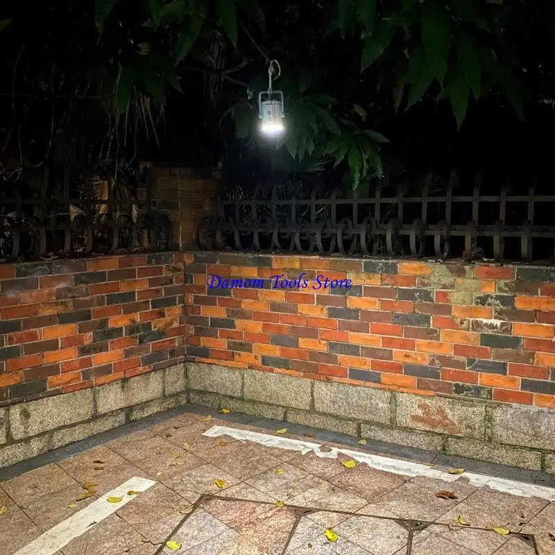 57BE Small Manual Powered Camping Lantern Waterproof Camping Light Long Beam