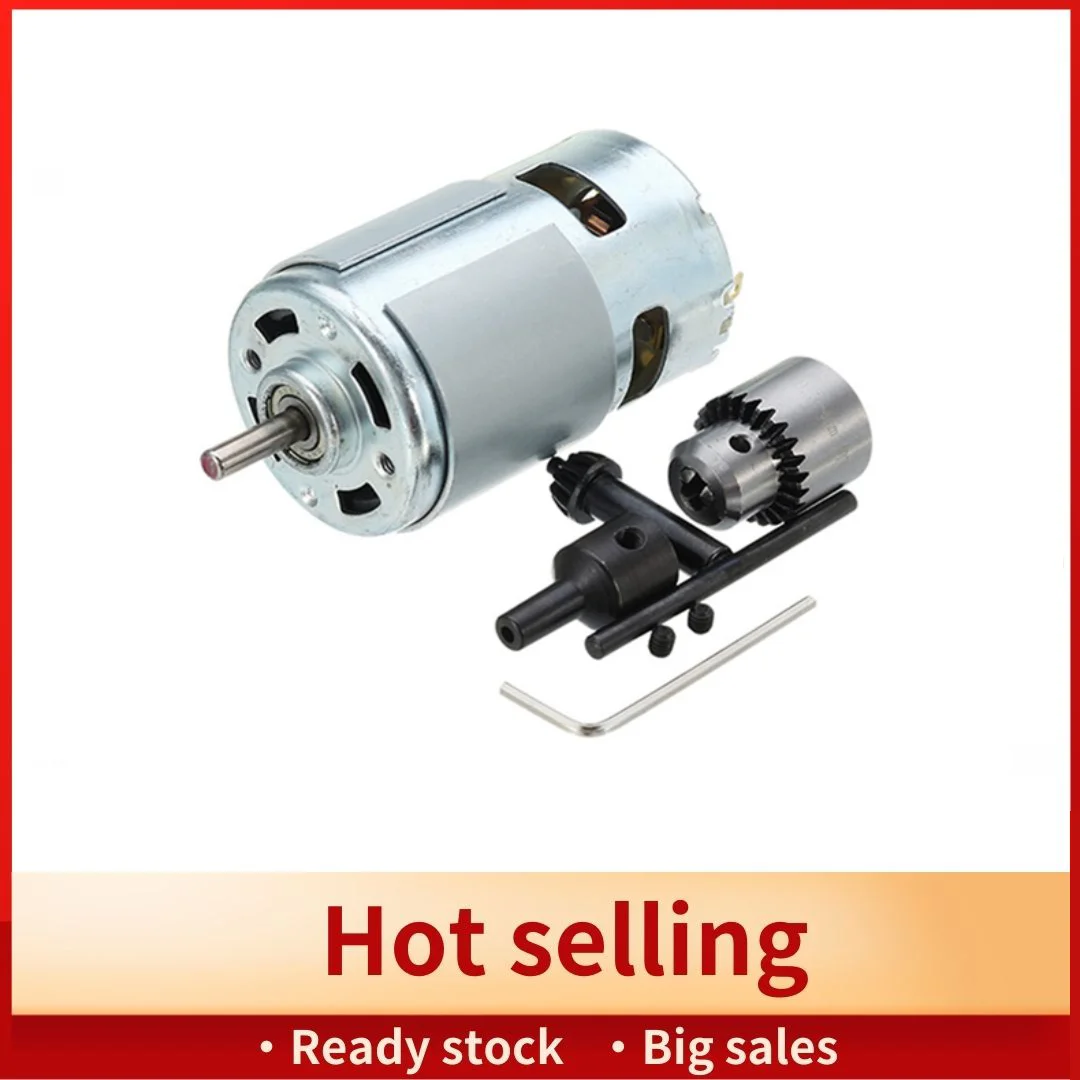 AFBC Dc 12-24V 775 Motor Electric Drill With Drill Chuck Dc Motor For Polishing Drilling Cutting