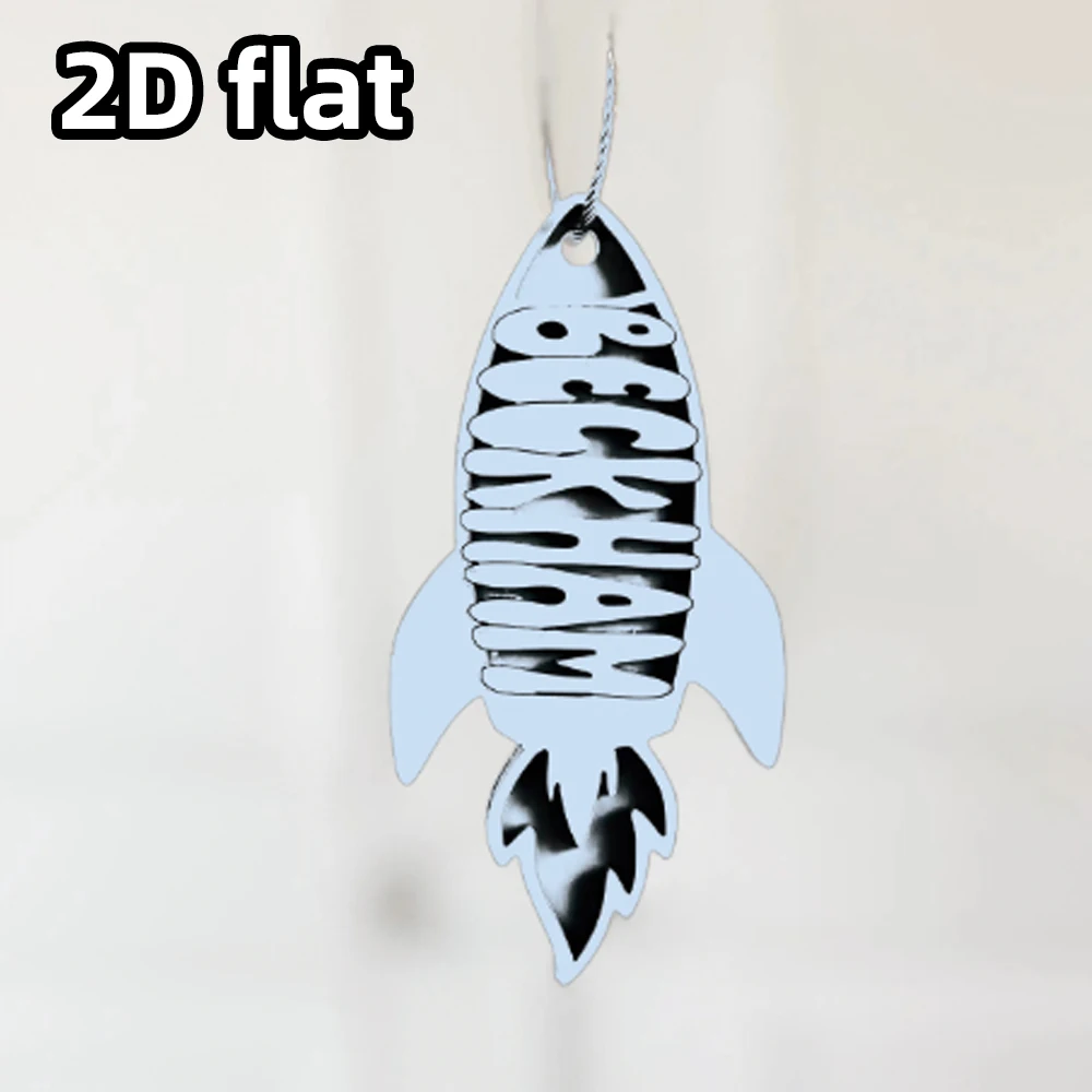 1 шт. персонализированная бирка для рюкзака с ракетным кораблем, индивидуальная бирка с именем для детей, брелок с космической тематикой для рюкзака, ланч-бокса или сумки для подгузников