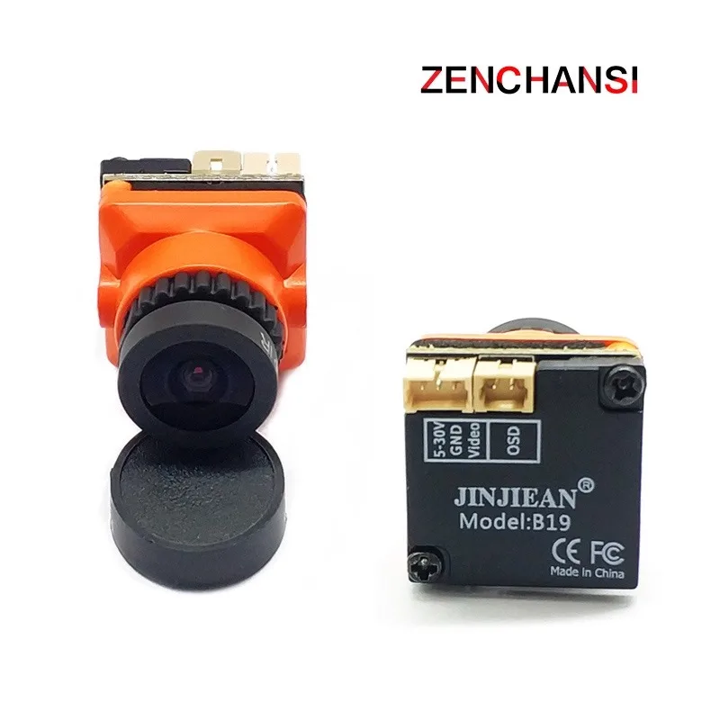 

Sky Wheel FPV Camera 1500TVL High Resolution 19mm Lens PAL/NTSC Switchable 8.2G for FPV Camera Drones Quadcopter