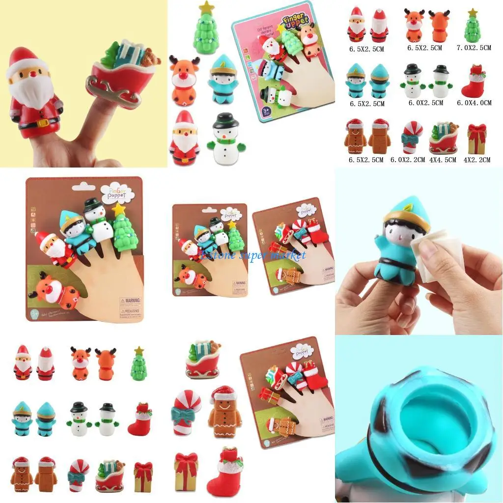 090B Christmas Finger Hood Children Party Festival Festival Finger Hood