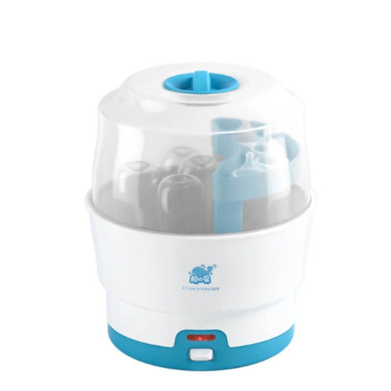 BE22: Esterilizador de biberones de gran capacidad con apagado automático, calentador de accesorios para bebés, esterilización rápida, Esterilizador de