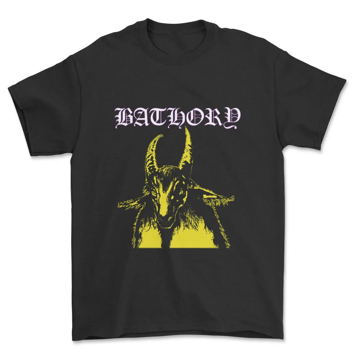 Bathory Metal Band Black  T Shirt Q719605