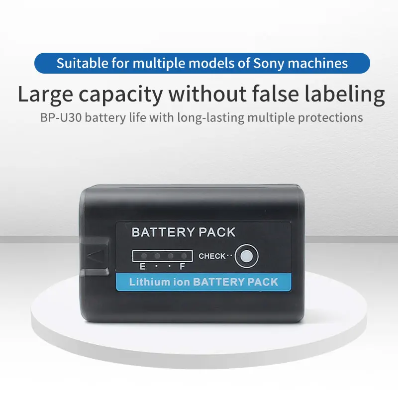 2600mAh BP-U30 BPU30 U30 Battery for Sony BP U30 BP-U60 BP-U90 PXW-FS5 PXW FS7M2K X160 X180 X200 EX1 EX3 F3 F3K PMW-100 PMW-150