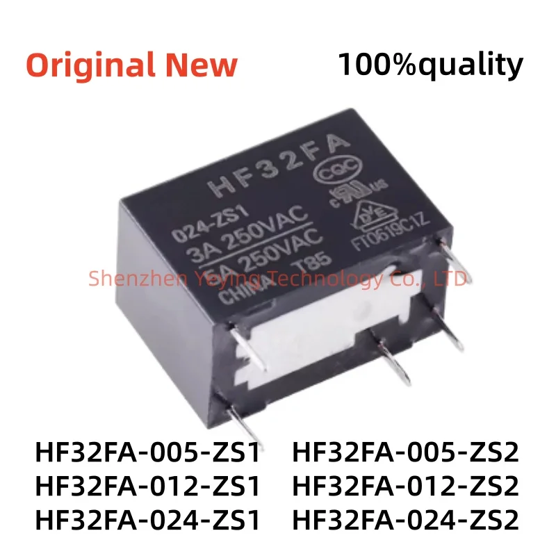 1Pcs/Lot 100% New Hf32Fa-005-Zs1 Hf32Fa-012-Zs1 Hf32Fa-024-Zs1 Hf32Fa-005-Zs2 Hf32Fa-012-Zs2 Hf32Fa-024-Zs2