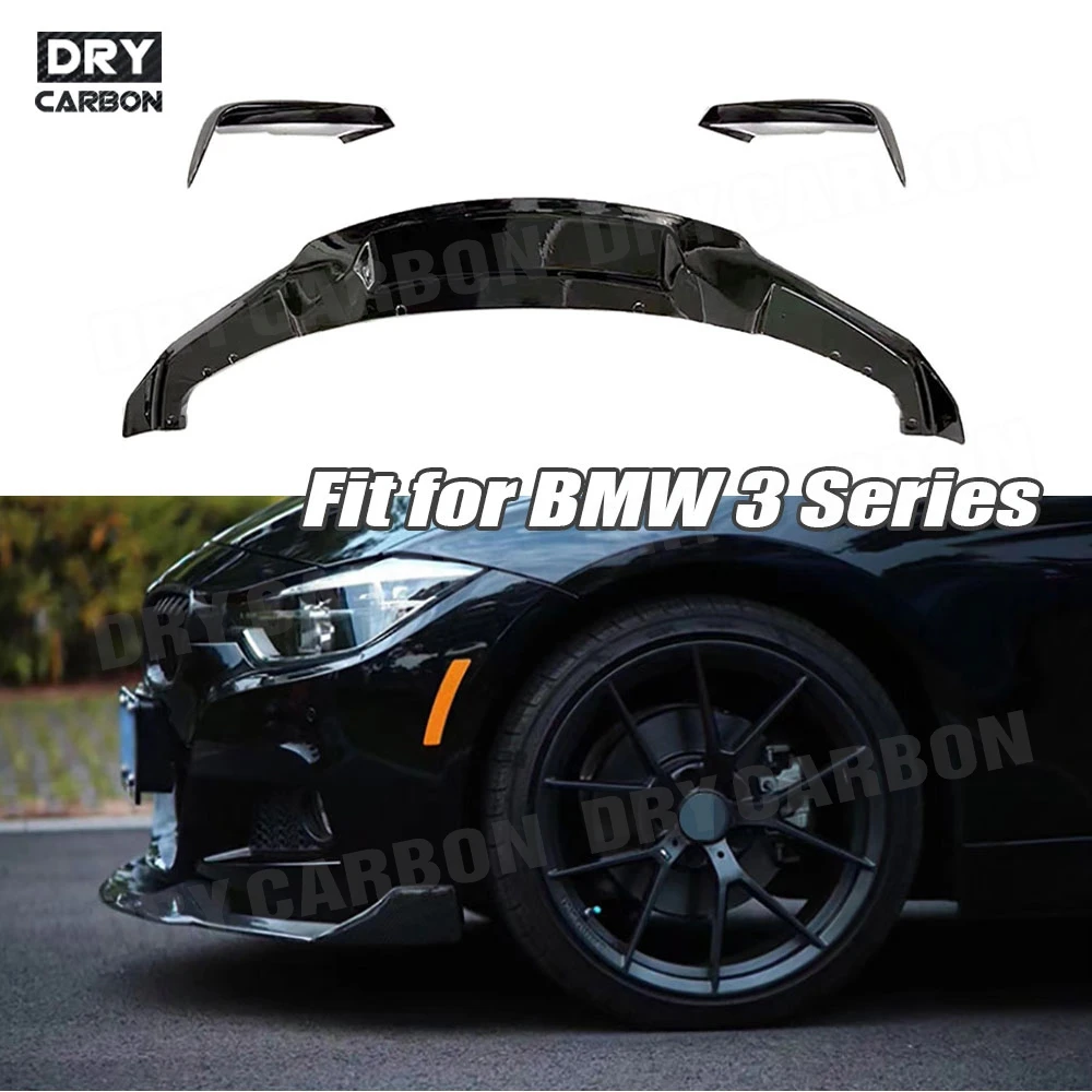 

Car Accessories Front Bumper Spoiler Lip Lamp Eyelid Splitters for BMW F30 F35 M Sport 320i 325i 328i 2012-2019 M Style Bodykit