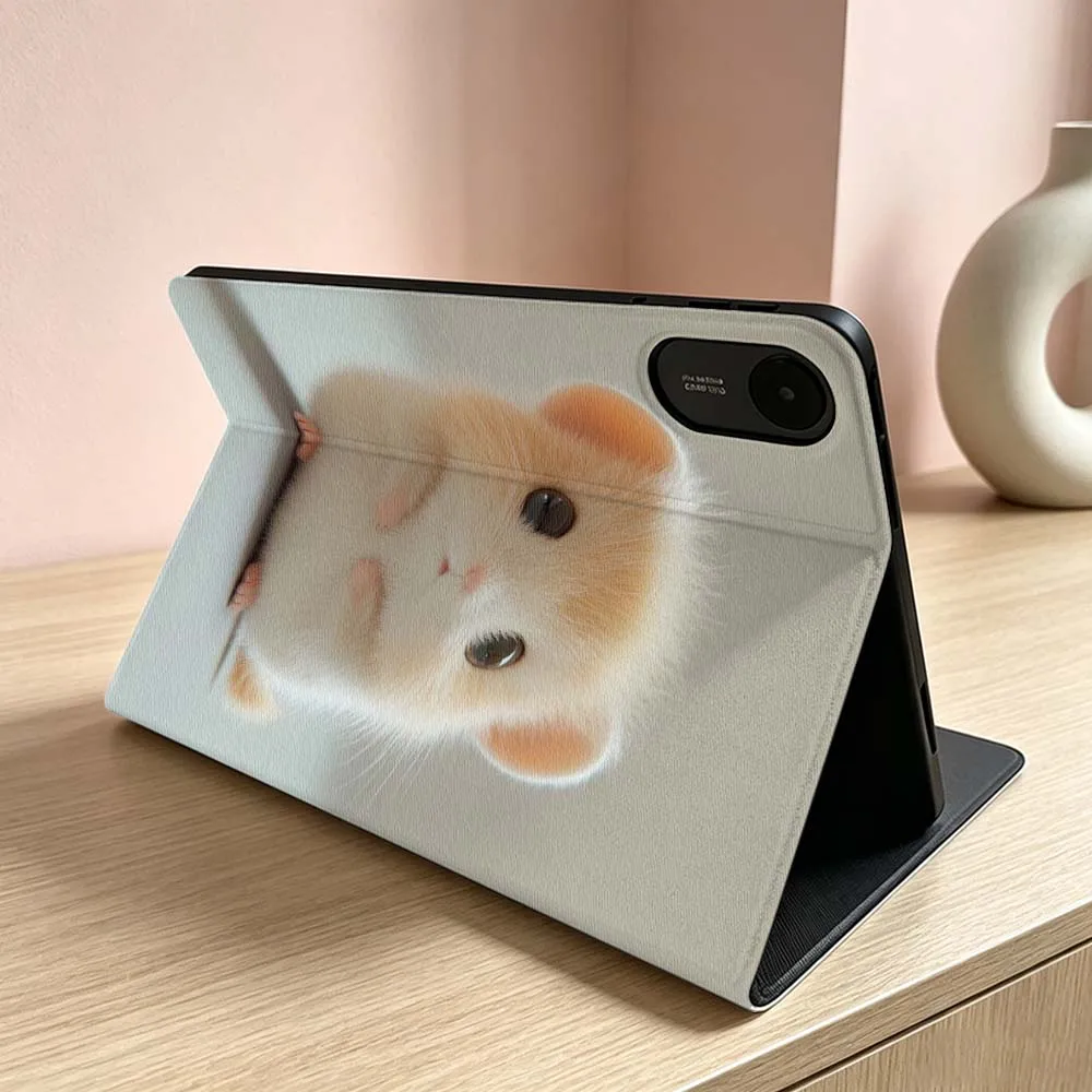 Cute penguin hamsters Patterns For Xiaomi Redmi Mi Pad 8 7 6 5 4 2 SE K Pro Max Ultra Poco Pad Inch Tablet Case Soft