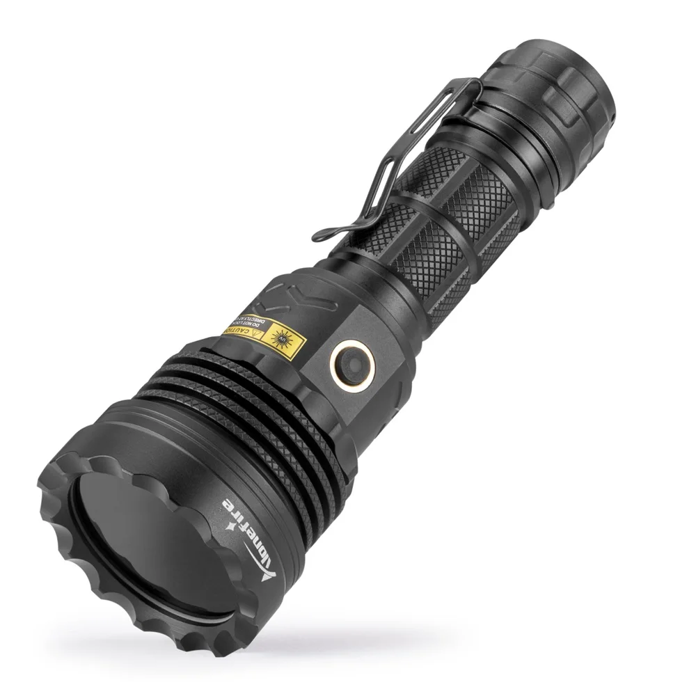 Alonefire SV52 365 LED UV Flashlight Ultraviolet Torch By 26650 Battery for Urine Detector Cat Pet Stains Scorpion Currency