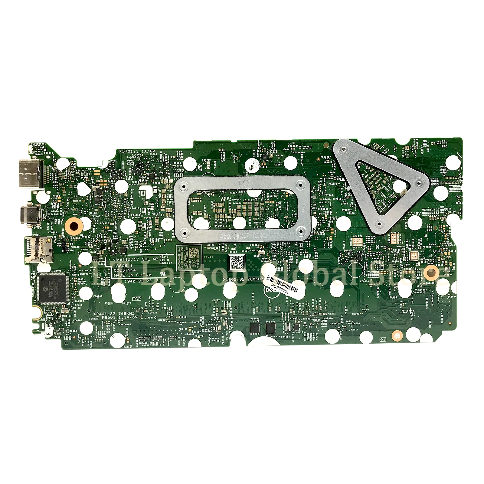 Dell Inspiron 7591 7791 ノートパソコンのマザーボード 18806-1 0D0JY6 0850TM i5-10210U i7-10510U MX250 2G メインボード 15 17 テスト済み OK