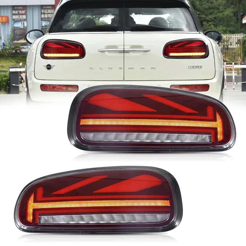 Car LED Taillight Tail Light For Mini Clubman F54 2015-2022 Rear Driving Light + Brake Lamp + Reverse + Dynamic Turn Signal