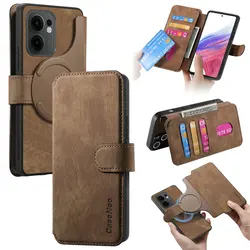For OPPO Reno 13 Pro Reno13 FS 5G Magnet Case Leather 2IN1 Wallet Funda Reno 14 F 15 14FS 13FS 12 11 11F 13F 11A 13A 15F Cover