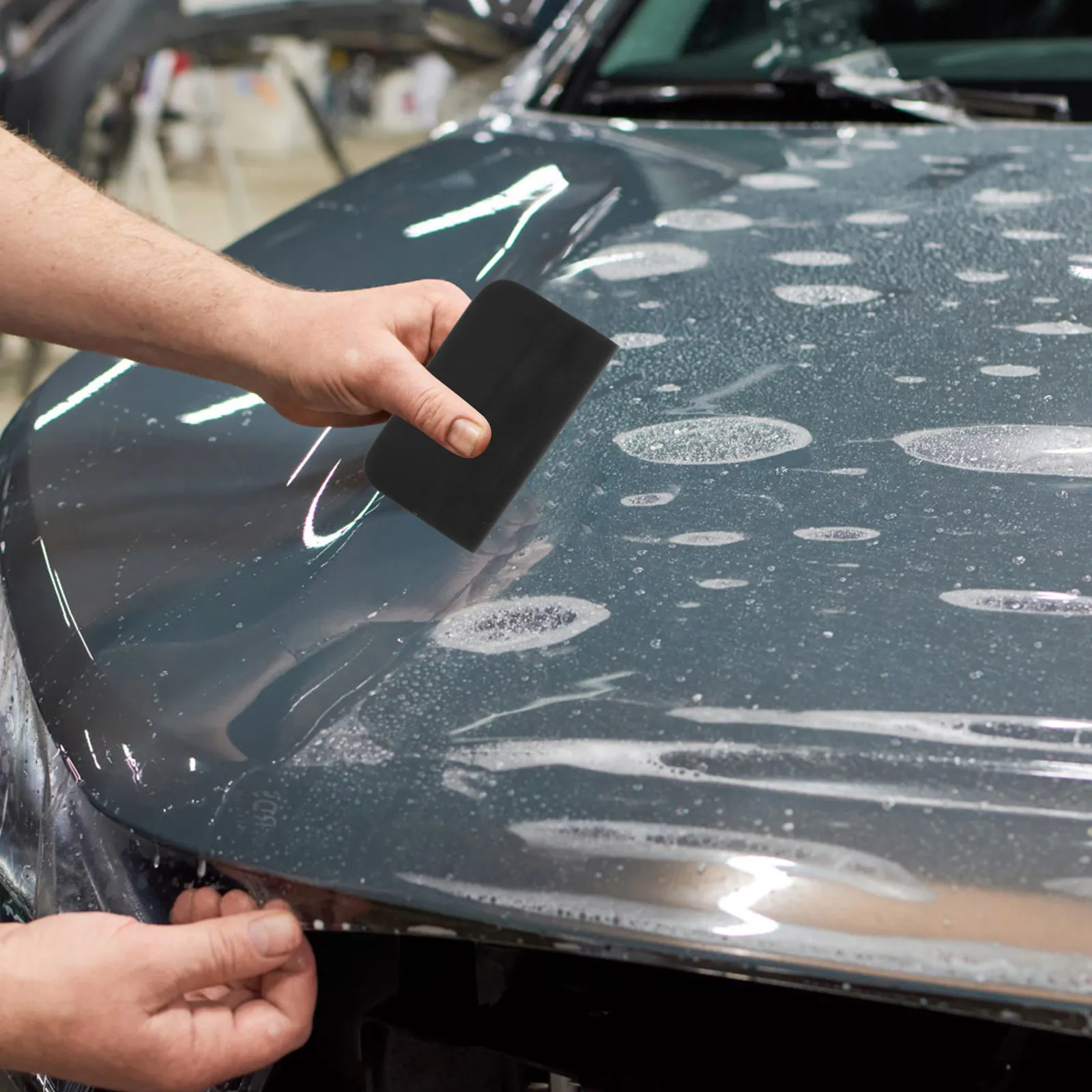 Soft Blade Tpu Squeegee for Car Wrapping Professional Grade Film Applicator Ergonomic Design Vehicle Window Tint Vinyl Wrap