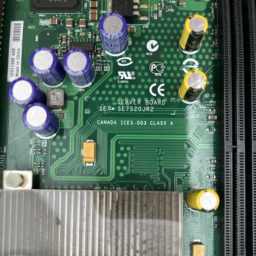 Vollständig getestetes Server-Motherboard SE7520JR2