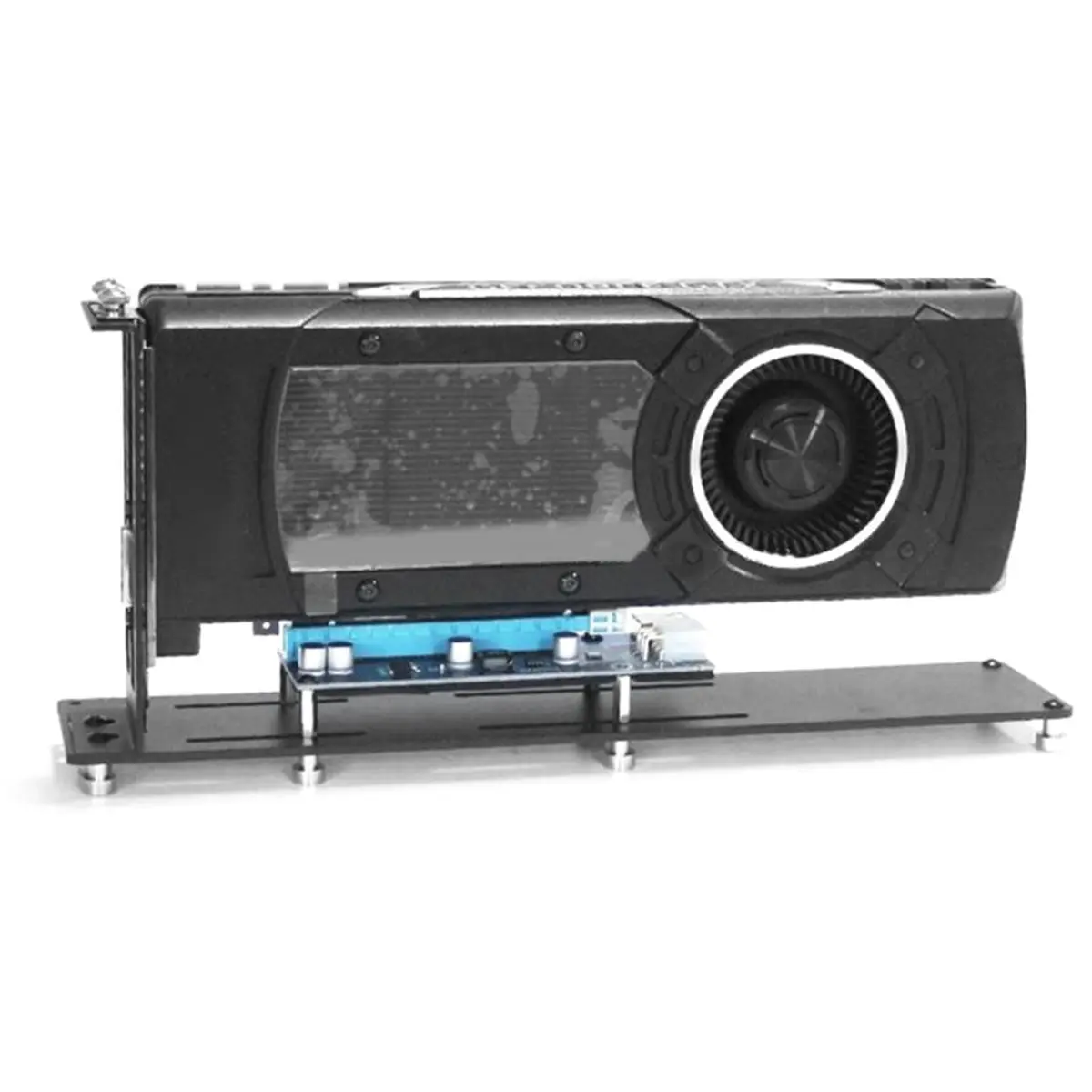 

[VALUE PACK]Graphics Card Vertical Bracket Riser PCI Express Stent Mount Stand Holder for PC Case 3 Slot GPU Rack 3090