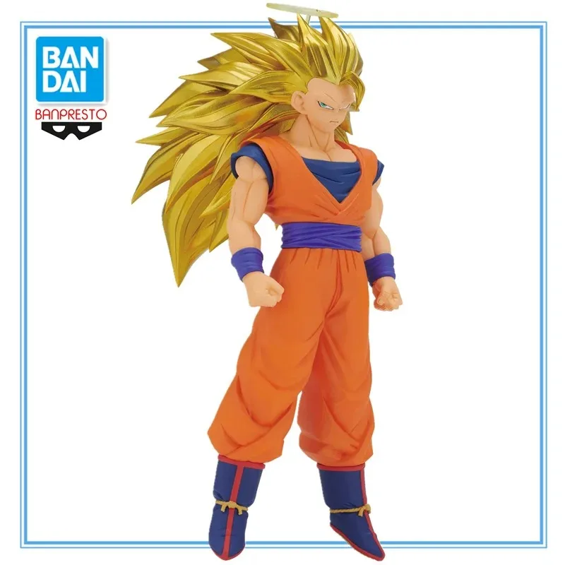 

В наличии оригинальные BANDAI Banpresto BOS SP20 Dragon Ball Son Goku Super Saiyan 3, ПВХ, аниме-фигурки, экшн-фигурки, модель игрушки