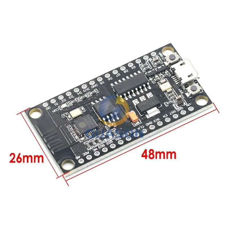 Dla WeMos D1 USB NodeMcu V3 CH340G CH340 ESP8266 32MB moduł bezprzewodowy rozwój internetu dla Arduino IDE IIC I2C SPI