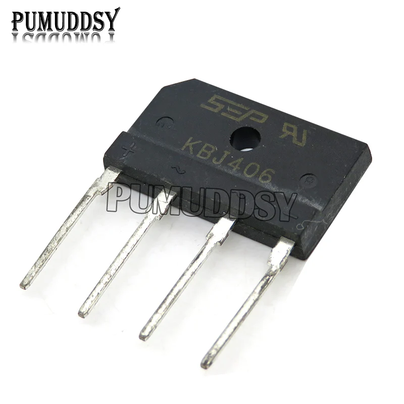 5PCS KBJ406 KBJ406G…
