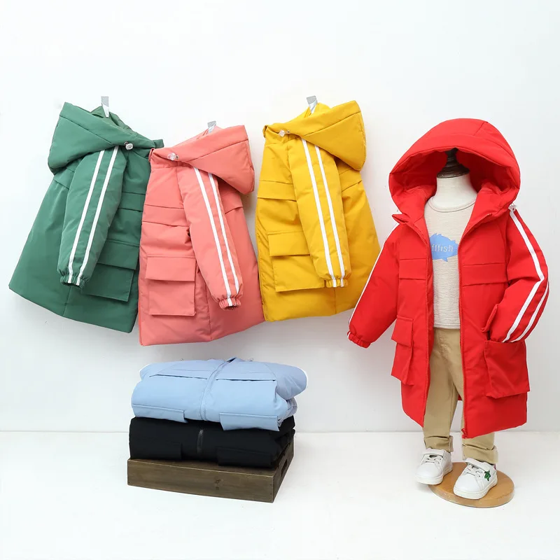 

Sports Casual Style Boys And Girls Jacket Children's Printed Warm Coat Boy Long Winter Children's Jacket 3-10T Winter Coat