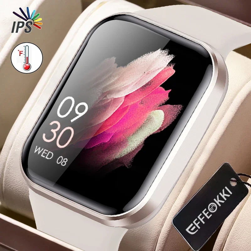 Leisure Sport Smart Watch for Women Girl Fitness Tracker Cardiac Rate Sleep Swim Tracking Lady Smartwatch for Apple Iphone