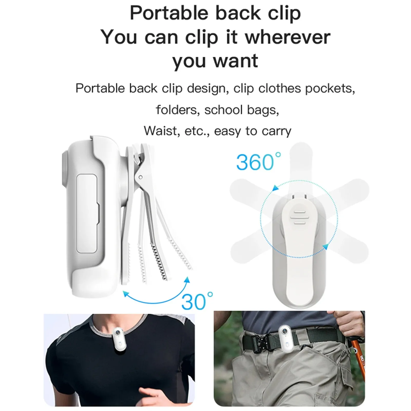 1080P 와이파이 스포츠 액션 카메라 120 °   야외 사이클링/스키/다이빙용 광각 자석 랜야드 방수 케이스