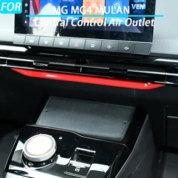 Car Central Control Air Outlet Air Conditioner Vent Cover Trim For MG MG4 MULAN Interior Accessories 2022 2023 2024