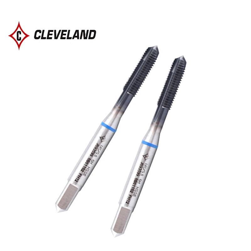 CLEVELAND HSSE-M35 With JP Spiral Pointed Tap M3 M4 M5 M6 M8 M10 M12 M14 M16 Machine Thread Taps For Stainless Steel