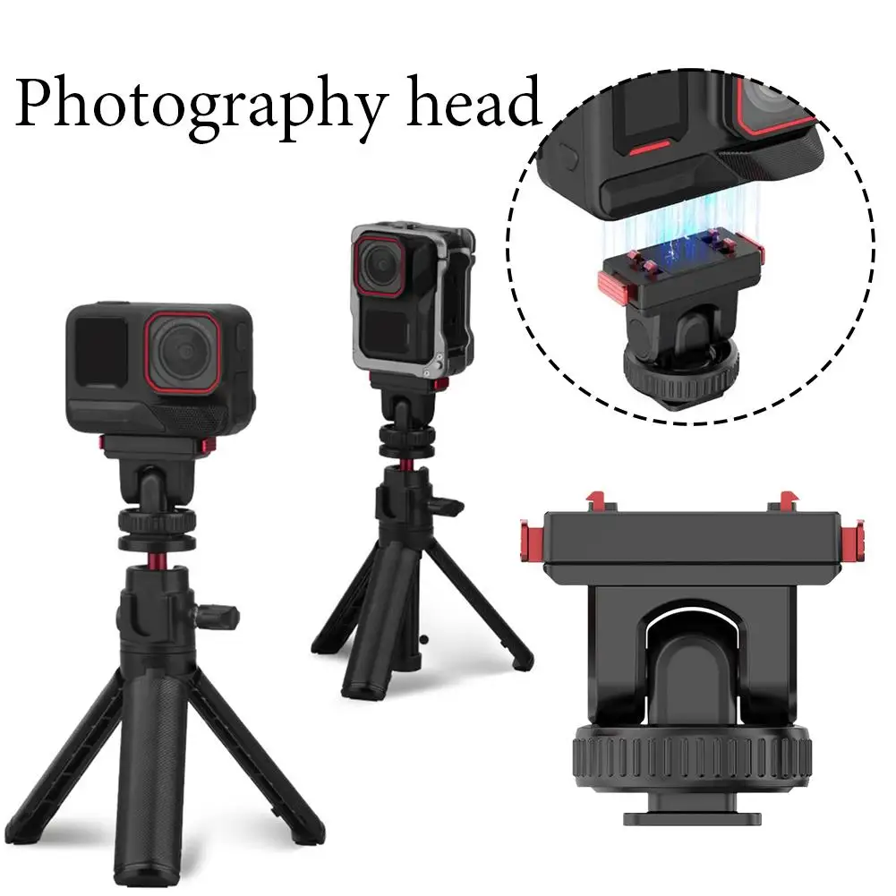 สําหรับ Insta360 Ace Pro 2 Magnetic Gimbal QUICK RELEASE ฐานรองเท้าเย็นขยายฐานยึดอะแดปเตอร์สําหรับกล้อง Action Access N7a1