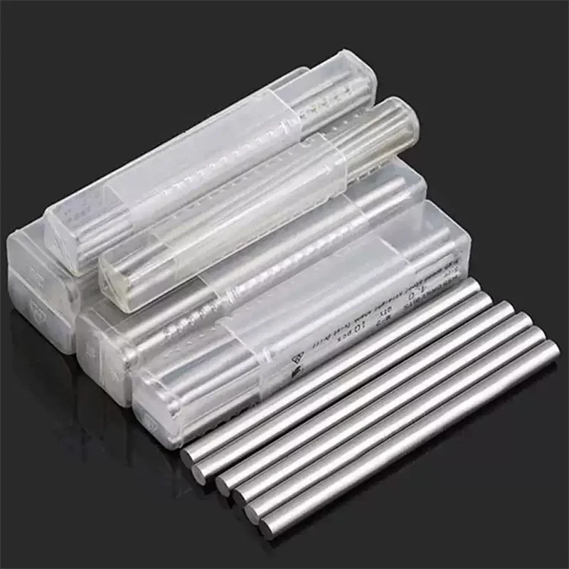 Solid White Steel Round Turning Tool Dia 0.8~6.3mm HSS High Speed Steel Round CNC CuttingTurning Lathe Tool Bar Rod L=100mm