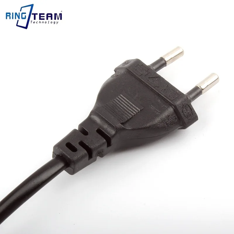 جديد جودة عالية عالمي 1 متر معيار الاتحاد الأوروبي إلى الشكل 8 C7 2-Pin التوصيل التيار المتناوب كابل الطاقة سلك توصيل من الرصاص