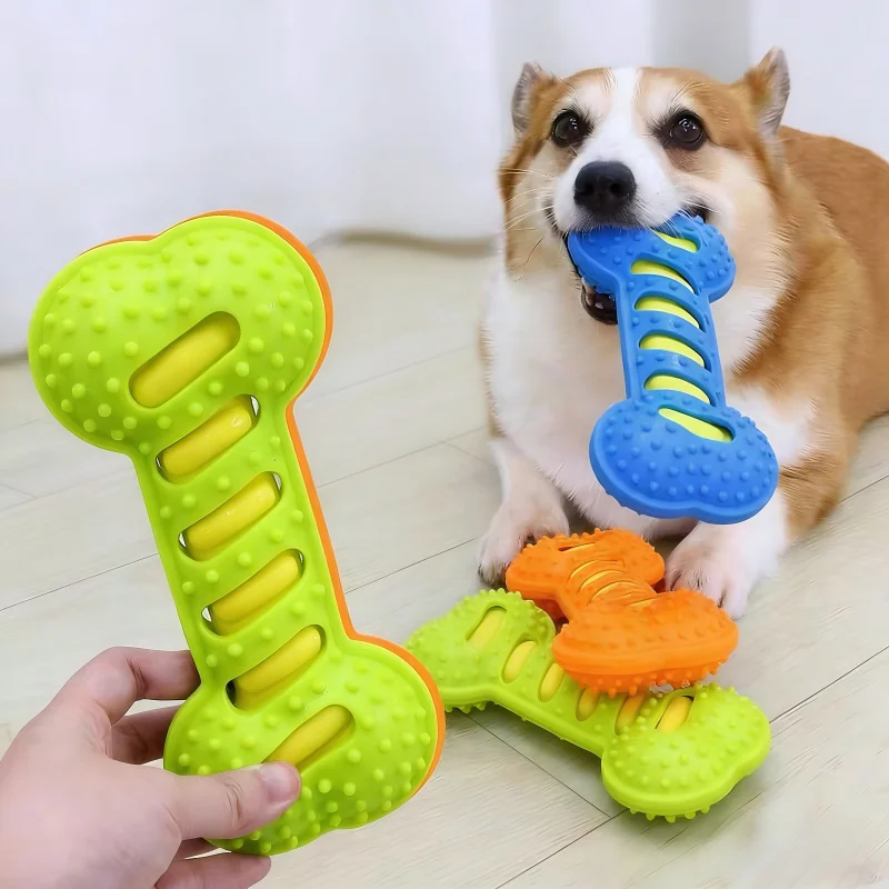Teeth Cleaning Dog Chew Bone - Jouet à mâcher pour chien en