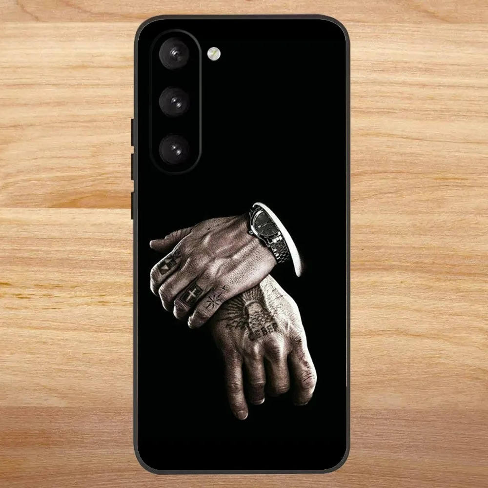 Russian Mafia Phone Case For Samsung S23,23,22,30,21,10,9,Note20 Ultra,Lite,Ultra,5G,Plus,FE,Black Soft Case