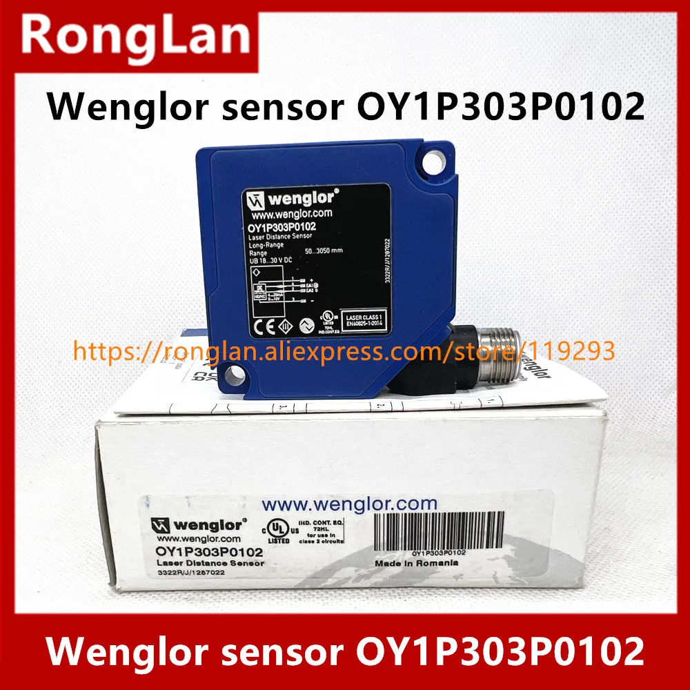 New original authentic Laser ranging sensor wenglor sensor  OY2P303A0135 OY1P303P0102 50-3020MM DC18-30V 100MA